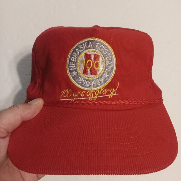 Nebraska Football VTG 100 yrs of Glory Hat/Cap - Picture 1 of 7